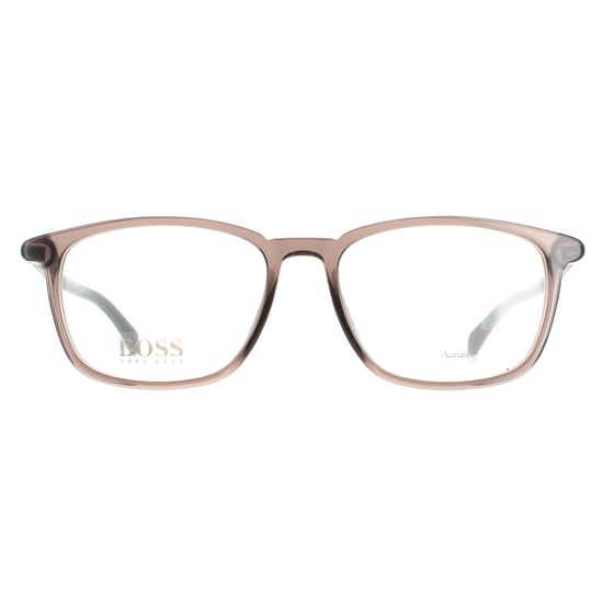 Hugo Boss Rectangular Mens Transparent Grey BOSS 1133