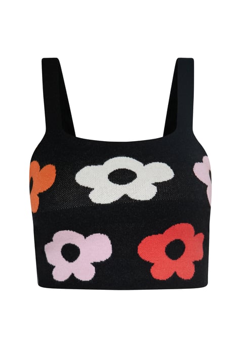 Mymo Top Dames Zwart Veelkleurig - Image 1