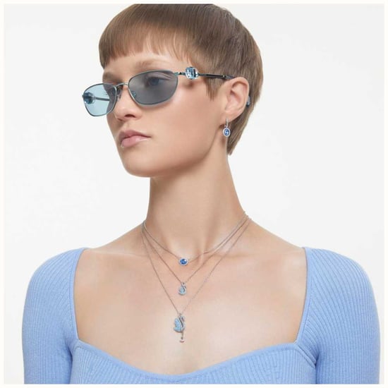 Swarovski 'Constella' Dames Oorbellen van Geel Metaal - Zilver 5671817 - Image 6