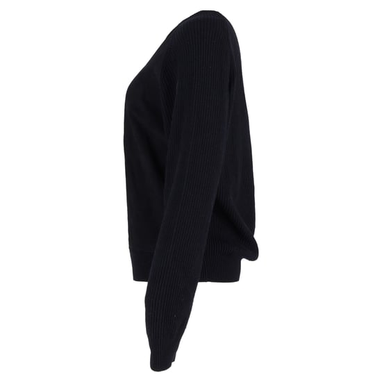 Hermès Embossed Print Knitted Sweater in Black Wool - Image 2