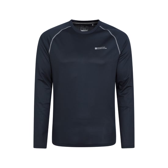Mountain Warehouse Mens Endurance Long-Sleeved T-Shirt (Navy)