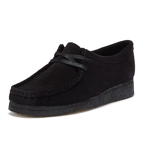 Clarks Originals Wallabee Suede Damesschoenen - (Zwart) - Image 3