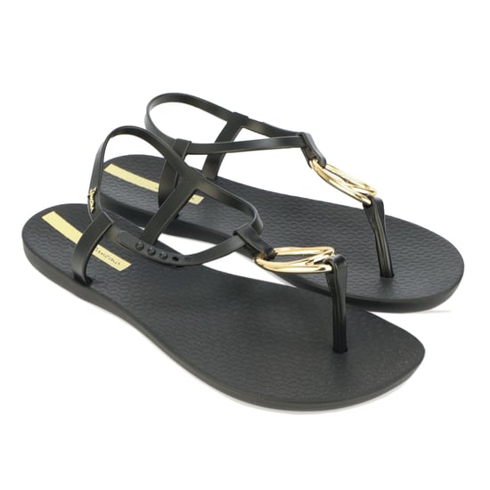 Women's Ipanema Charm Loop Sandals in Black