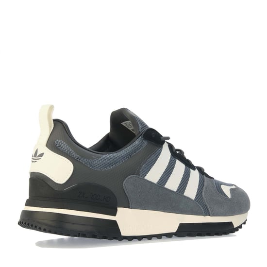 Men's adidas Originals ZX 700 Shoes in Grey White - Image 3