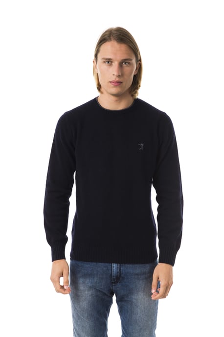 Uominitaliani Men's Blu Sweater