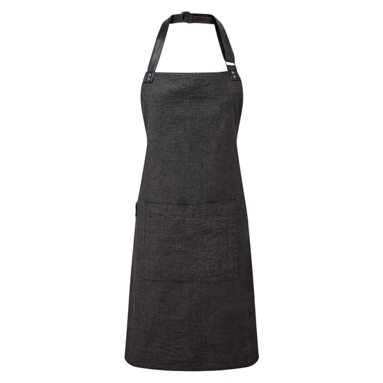 Premier Volwassenen Unisex Bijlage Slabberschort (Zwart) - Image 1