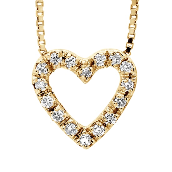DIADEMA - Necklace with Diamonds - Yellow Gold