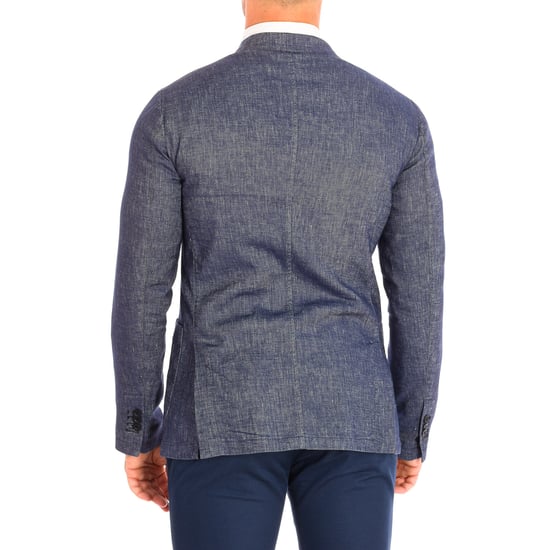 Long-sleeved blazer with regular fit PMJA04-TW338 man