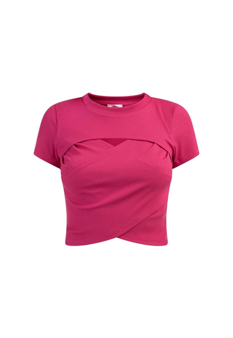 Mymo T-shirt Dames roze - Image 1