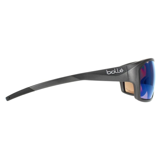 Bolle Wrap Unisex Matte Titanium Volt+ Offshore Polarized Fenix Sunglasses