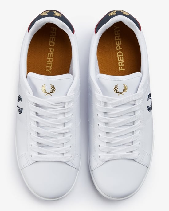 Fred Perry B722 Heren Leren Sneakers NOS - Image 6