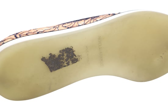 Nicholas Kirkwood Alona Kant Puntige Neus Loafers in Oranje Nylon - Image 6