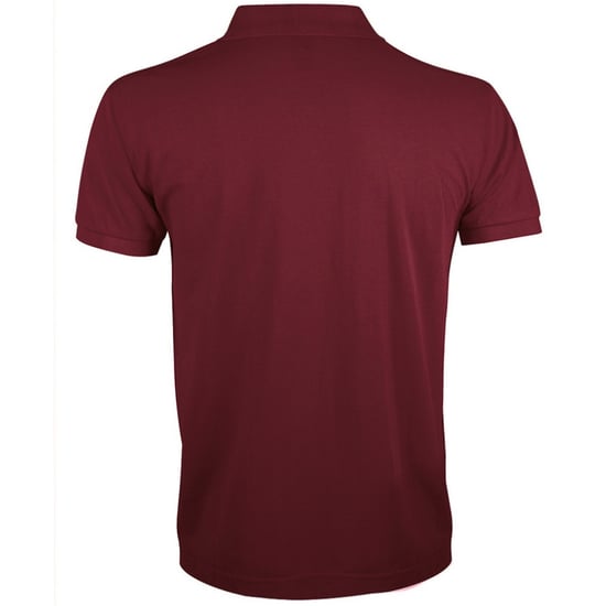 SOLS Heren Prime Pique Poloshirt met korte mouwen (Bourgondië) - Image 2