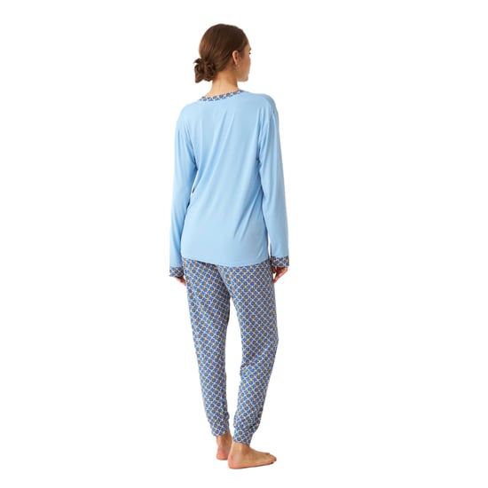 Women's Long Sleeve Shirt Pajamas JJBDP0901