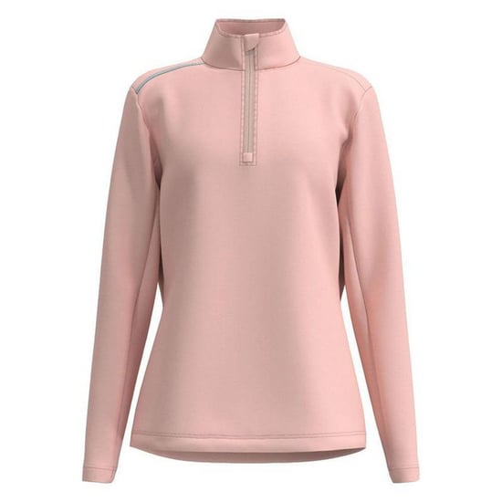 Forelson Dames/Dames Broadway Quarter Zip Golf Base Layer Top (Roze) - Image 1