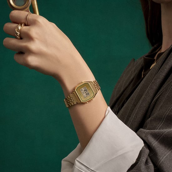 Casio Casio Collectie Vintage Damen Gouden Horloge LA680WEGV-9AEF - Image 3