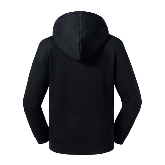 Russell Kinderen/Kinderen Authentieke Sweatshirt met kap (Zwart) - Image 2