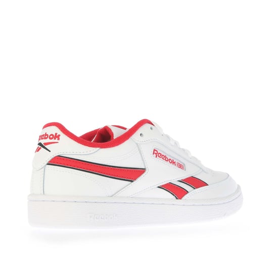 Men's Reebok Classics Club C Revenge Trainers in White red
