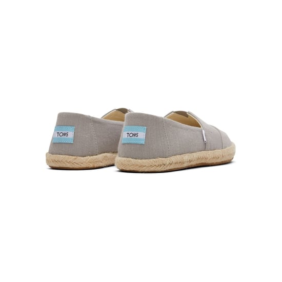 TOMS Alpargata Touw 100% Katoen Dames Espadrilles Drizzle Grijs - Image 2