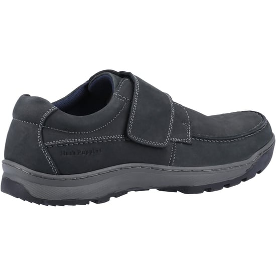 Hush Puppies Casper Leder Heren Navy Nubuck Loafers - Image 2