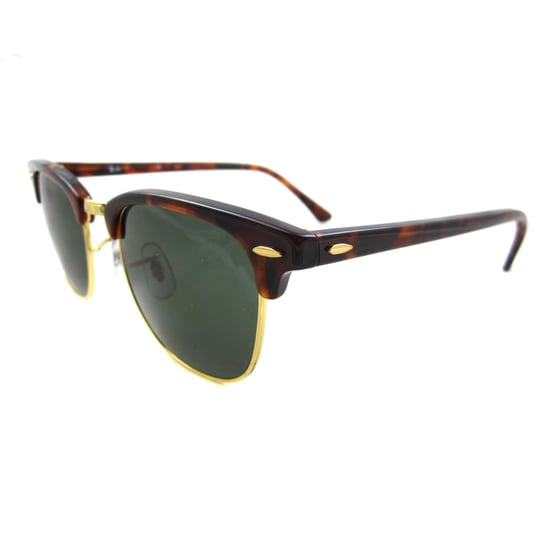 Ray-Ban Sunglasses Clubmaster 3016 W0366 Havana Green G-15 Large 51mm