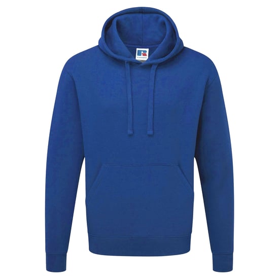Russell Heren Authentieke Hooded Sweatshirt / Hoodie (Helder Koninklijk) - Image 1
