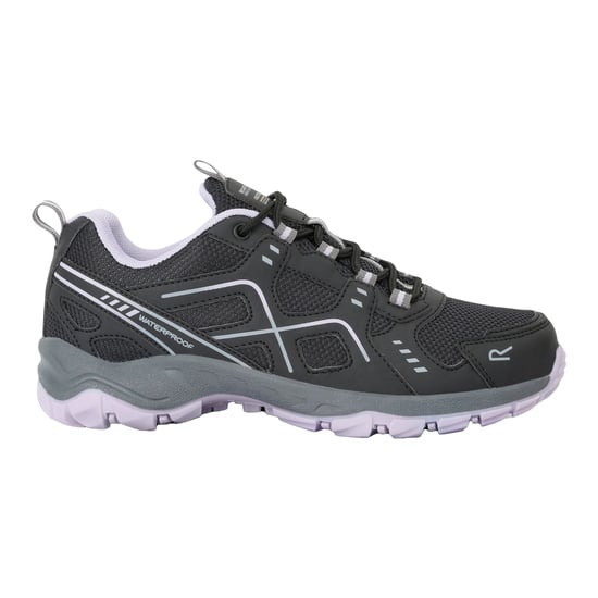 Regatta Womens/Ladies Vendeavour Walking Shoes (Ash/Lilac Frost)