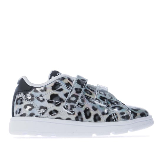 Girl's Reebok Classics Infant Royal Complete CLN 2 Trainers in White Black