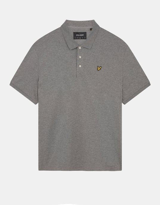 Lyle & Scott Gewoon poloshirt in Grijs - Image 5