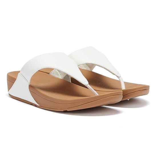 FitFlop Lulu Leren Damessandalen - (Wit) - Image 1
