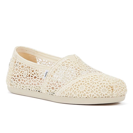 Toms Apargata Crochet Natural Espadrilles Dames Sandaal Beige - Image 2