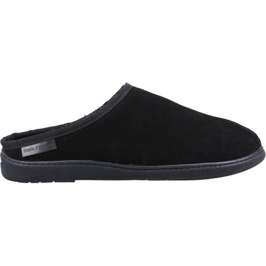 Hush Puppies Herenpantoffels Ashton Suède (Zwart) - Image 3