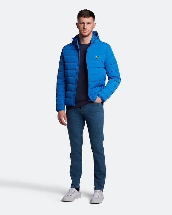 Lyle & Scott sweatshirt met ronde hals in marineblauw - Image 2