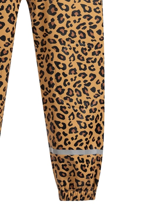 Schmuddelwedda Regenbroek Meisje zwart beige leo - Image 3