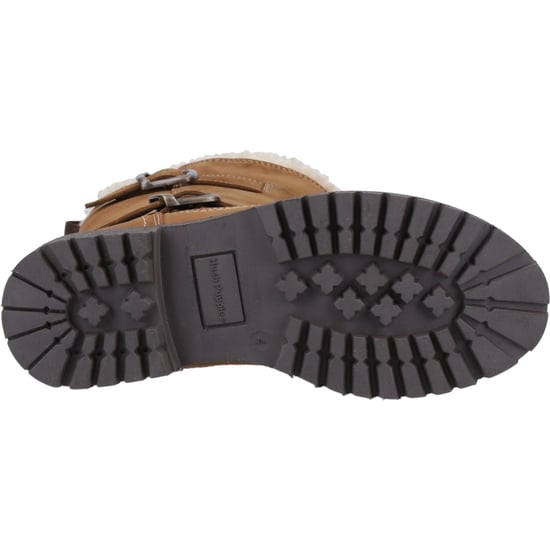 Hush Puppies Winnie Leren Dameslaarzen Tan - Image 3
