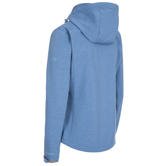 Trespass Womens/Ladies Leah Waterproof Softshell Jacket (Denim Blue Marl)