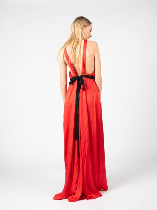 Pinko jurk Anguria Vrouw rood - Image 4