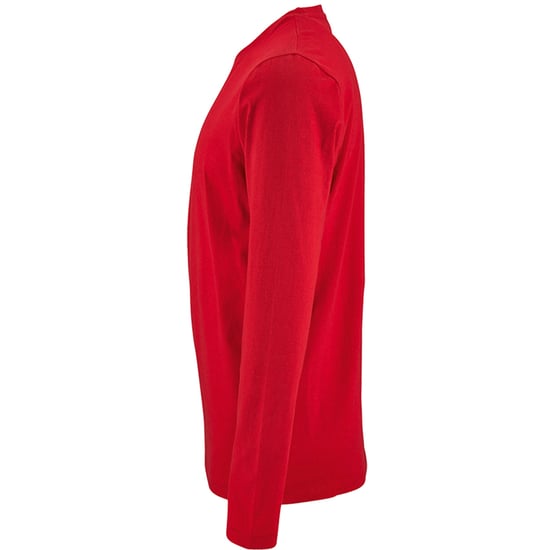 SOLS Heren Keizerlijk T-Shirt met lange mouwen (Rood) - Image 3