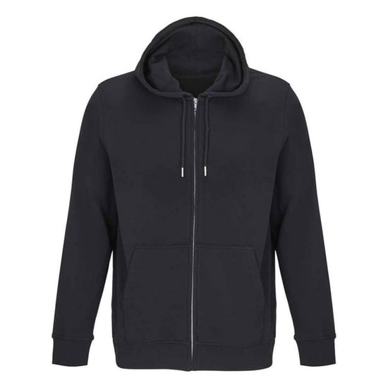 SOLS Calipso Full Zip Hoodie voor volwassenen (Zwart) - Image 1