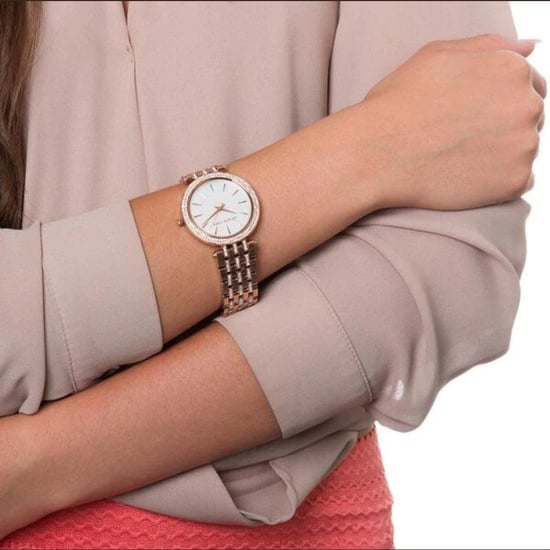 Michael Kors MK3220 Darci Mother of Pearl Dial Crystal Women's Watch
