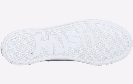 Hush Puppies Brooke Stoffen Grijze Damessneakers - Image 4