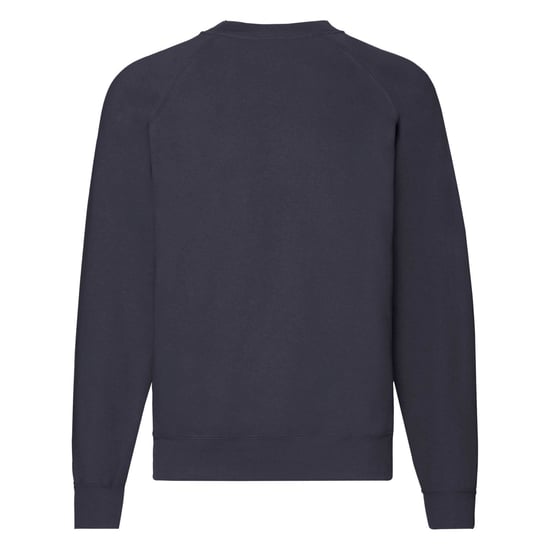 Fruit of the Loom Heren Klassiek 80/20 Raglan Sweatshirt (Deep Navy) - Image 2