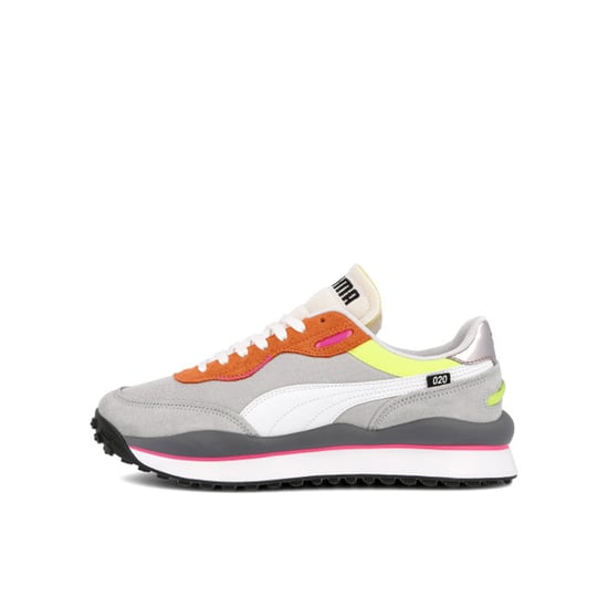 Puma Style Rider Play On Womens Grey Trainers