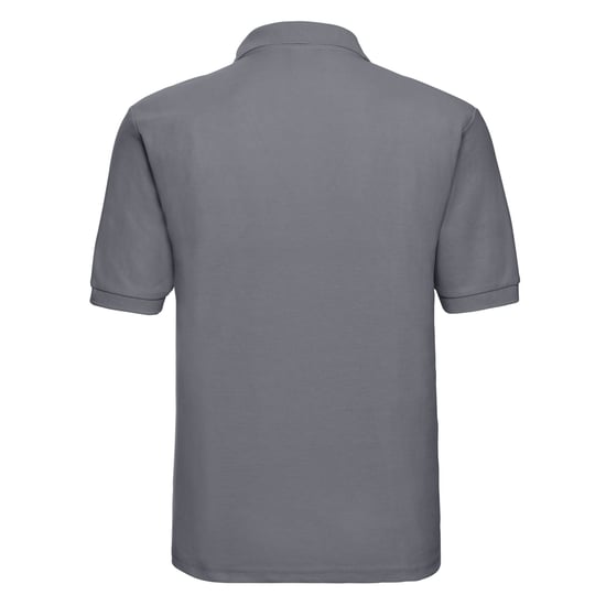 Russell Heren Polycotton Pique Poloshirt (Konvooi Grijs) - Image 2