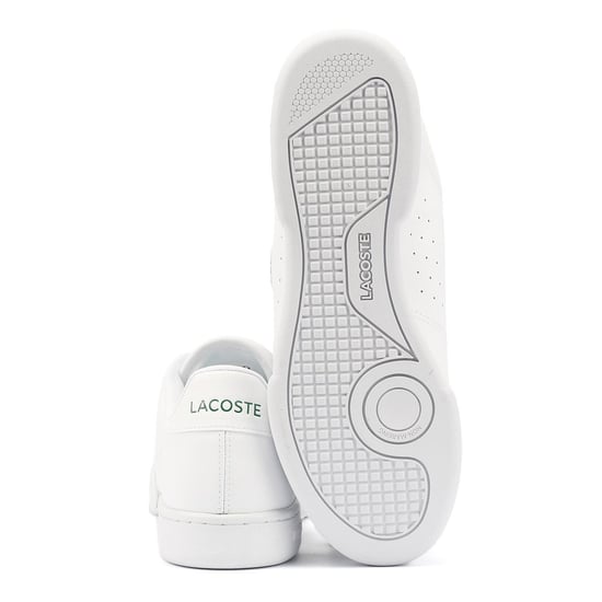 Lacoste Carnaby Cup Leren Trein Heren Wit - Image 4