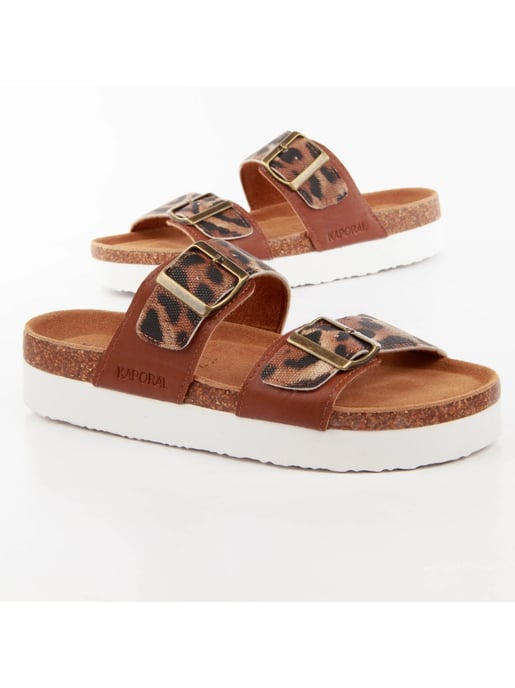 Crocs Kaporal met luipaardprint voor dames - Image 2