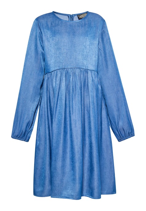 Dreimaster Jurk meisjes (kinderen) lichtblauw denim - Image 1