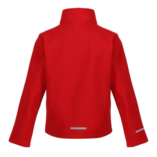 Regatta Childrens/Kids Ablaze 2 Layer Soft Shell Jacket (Classic Red/Black)
