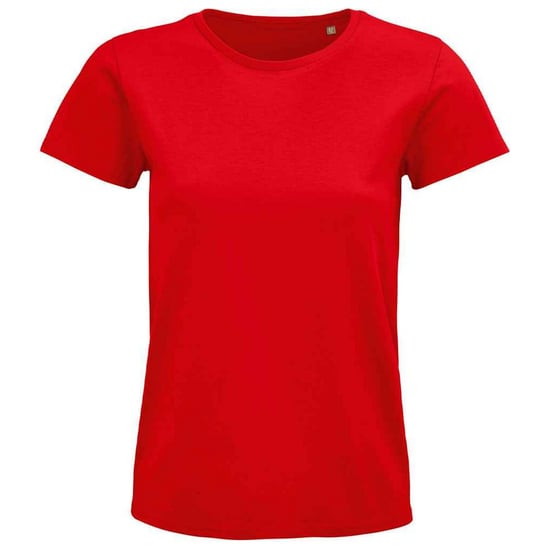 SOLS Dames/Dames Pioneer Organic T-shirt (Rood) - Image 1