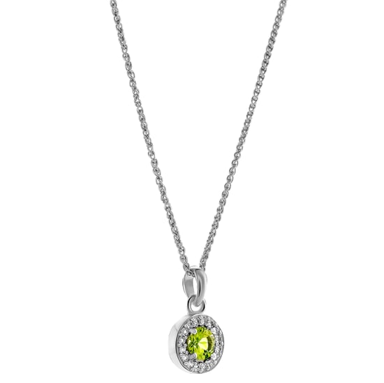 Orphelia 'Bristol' Dames 925 Sterling Zilveren Hangertje met Ketting - Zilver ZH-7579/G - Image 3
